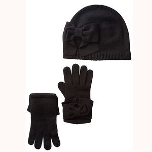 NWT Kate spade beanie and glove set